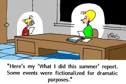 Funny Cartoon - What I Did